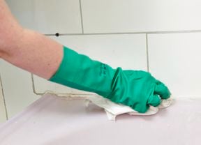 DIY Step Image - How to get rid of mould . Blob storage upload.