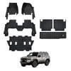 AUSGO 7D Injection Floor Mats & Boot Liner for Toyota Land Cruiser Prado 250 2024-Onwards Car Floor Liners Cargo Mat
