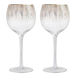 2pc Ladelle Twinkle Gin/Cocktail Drink/Beverage Glass 450ml Set