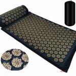 NNEOBA Acupressure Spike Massage Mat and Pillow Set