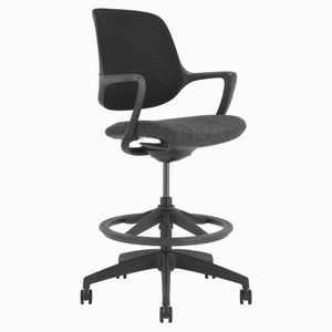 Desky Evoque Low Back Office Chair Yes - Black