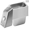 SOGA 12X 1/3 GN Pan 20cm With Lid – Stainless Steel