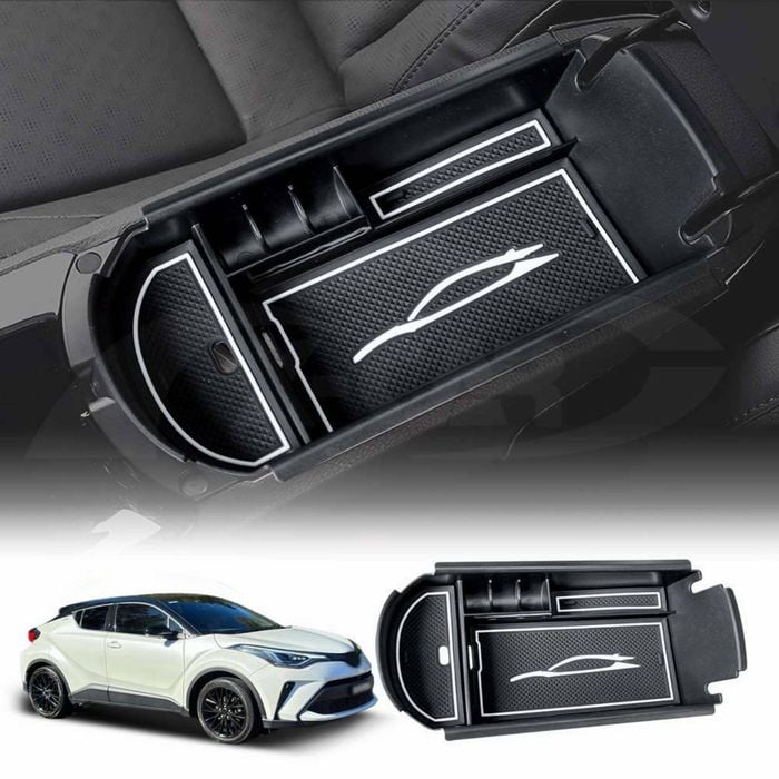 Centre Console Armrest Organizer Tray for Toyota C-HR CHR 2016-2023 Storage Box Accessories