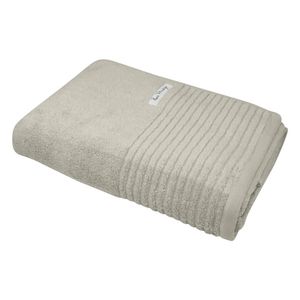 Bas Phillips Hayman Zero Twist Bath Sheet 600gsm Cotton 160x80cm Oatmeal