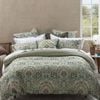 Mm Linen Andora 300tc Cotton Sateen Mosaic Art Bed Quilt Cover Set King