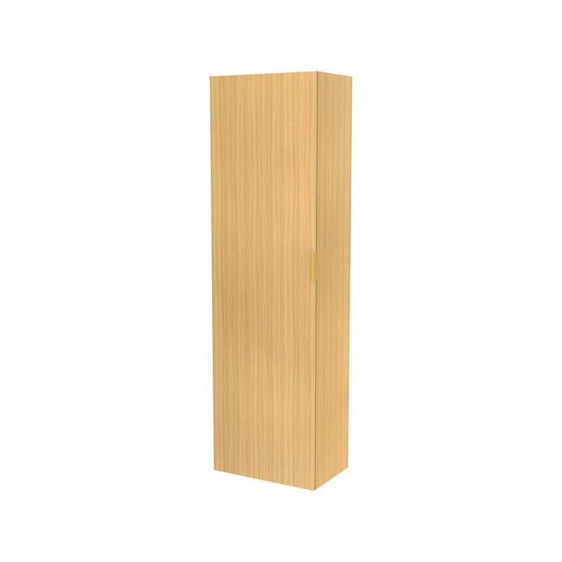 Lugna 2048 x 600 x 380mm Sand 5 Shelf Right Hinged Door Storage Cabinet