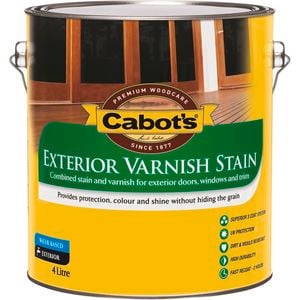 Cabot's 4L Exterior Varnish Stain