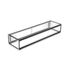Exquisite One Tier Flat Glass Ambient Cake Display