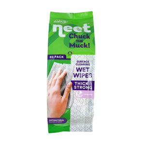 SABCO Neet Surface Cleaning Wet Wipes Lavendar - 80 Pack