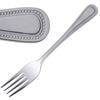 Olympia Table Fork Bead Cutlery 12 Pack Stainless Steel Commercial Grade