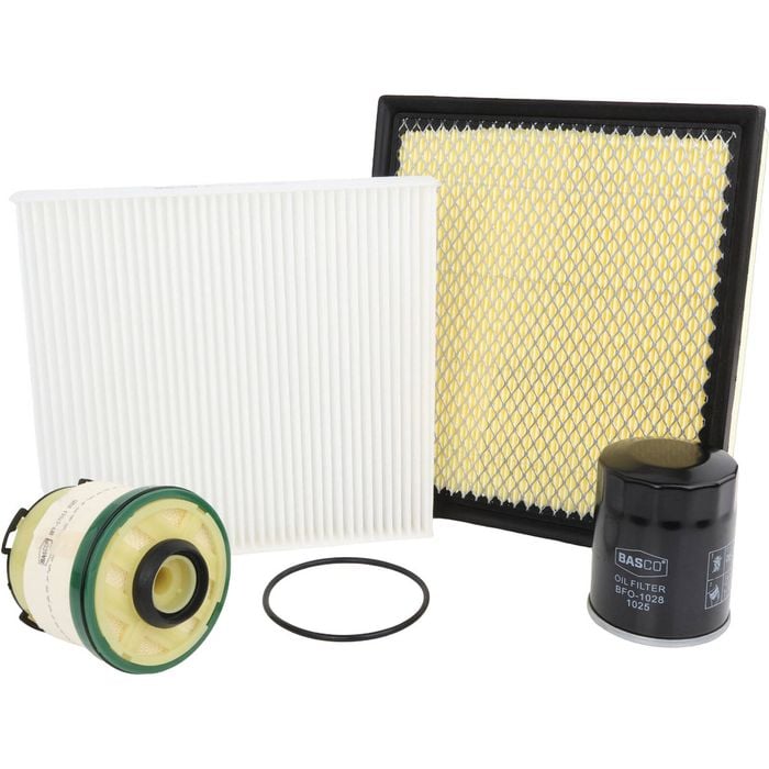 Oil Fuel Air Cabin Filter kit for Mitsubishi Triton MQ Pajero Sport QE 2.4L 4N15
