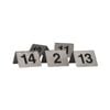 Trenton A-frame Stainless Steel Table Numbers - 71-80