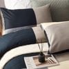 CottonMore 2pcs of 100% Cotton Large Check Pattern Pillowcases 48x73cm