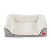 Tontine Pets Orthopaedic Fleece Dog Basket Bed Large Memory Foam Sherpa