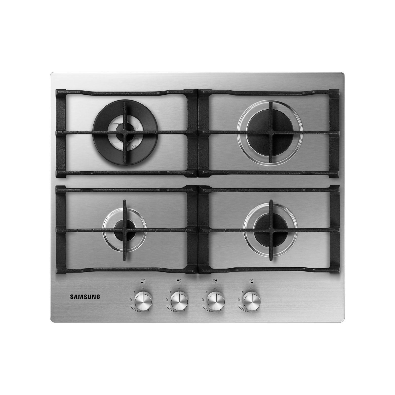 Samsung 60cm Stainless Steel Natural Gas Cooktop product image
