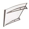Altamonte 1200 x 1000mm Clear Madrid Canopy With Aluminium Bracket
