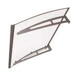 Altamonte 1200 x 1000mm Clear Madrid Canopy With Aluminium Bracket