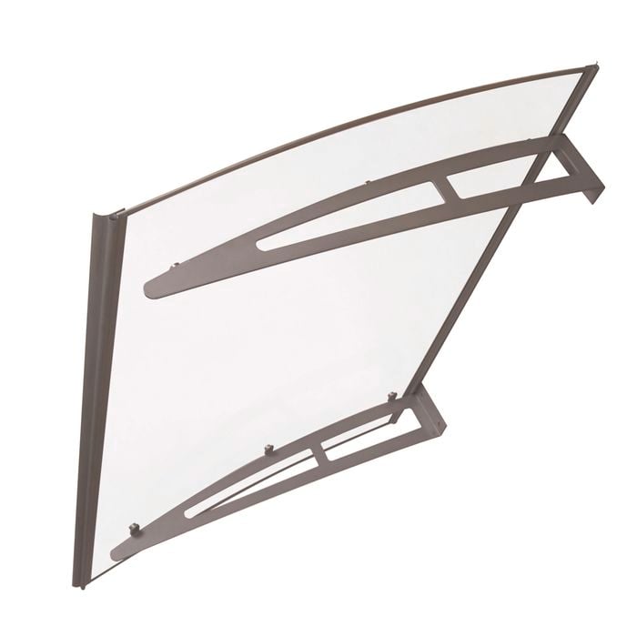 Altamonte 1200 x 1000mm Clear Madrid Canopy With Aluminium Bracket