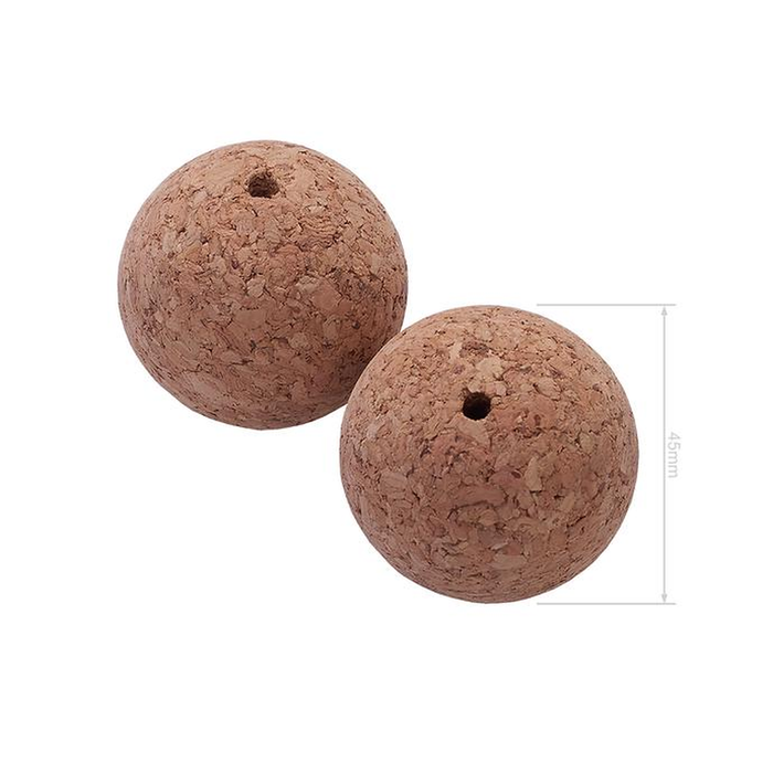 Hook'em Game Fishing Outrigger Cork Ball Stoppers 45mm Pair