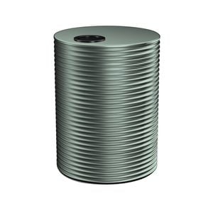 Kingspan 1000L Round Steel Water Tank - 900mm x 1860mm Cottage Green