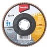 Makita X-LOCK 125mm 80G Flap Disc Zirconia Angled