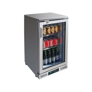 Thermaster Under Bench Single Door Bar Cooler Stainless Steel - 130L SC148SG