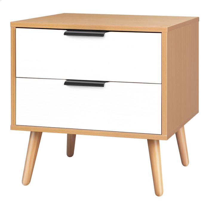 Bedside Table Oak ALFORDSON