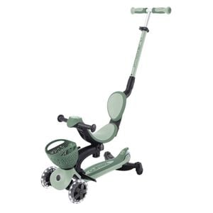 Globber Go Up Baby Lights 360 - Sage/olive