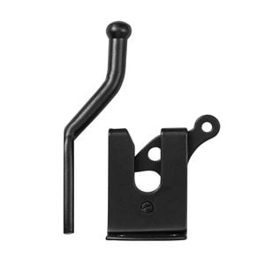 Pinnacle Black Improved Pattern Gate Latch