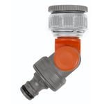 GARDENA 13mm Angled Swivel Tap Connector
