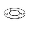 Jack 20cm Black Small Trivet Pot Stand