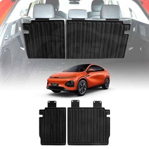 Back Seat Protector for XPeng G6 2024-Onwards All Weather Heavy Duty Car Seat Kick Mats Cover