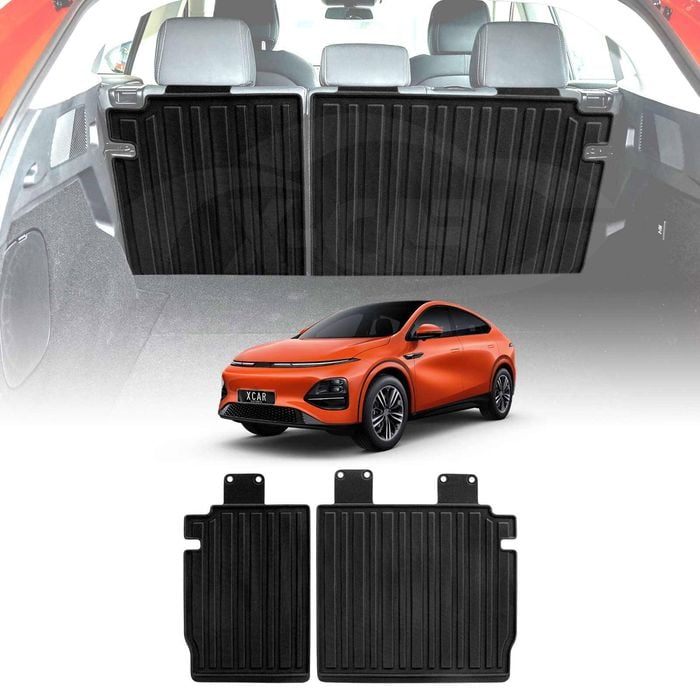 Back Seat Protector for XPeng G6 2024-Onwards All Weather Heavy Duty Car Seat Kick Mats Cover