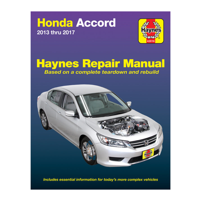 Honda Accord (13-17) Haynes Repair Manual