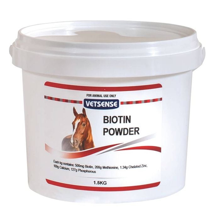 ANDALA PETS VETSENSE BIOTIN HOOF POWDER + MSM 1.5KG