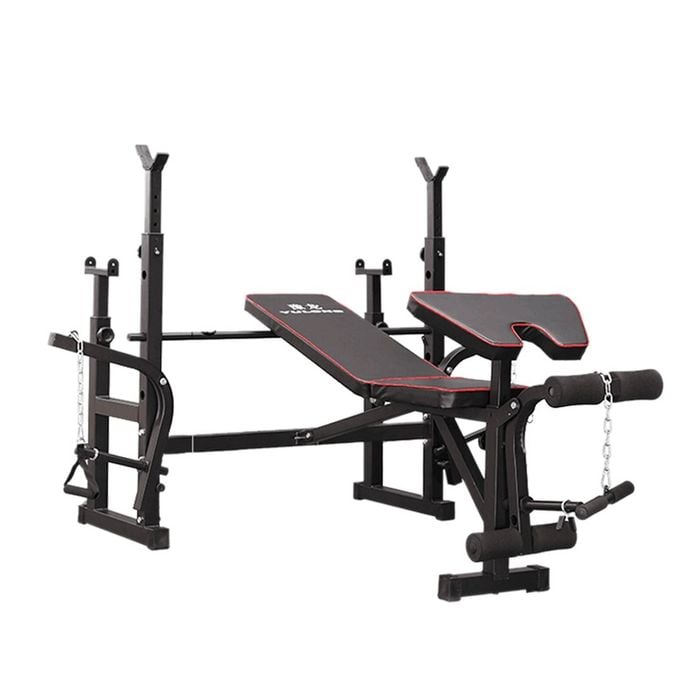 Multi-Function Weight Bench Press - Adjustable Fitness Exercise Bench Home Gym
