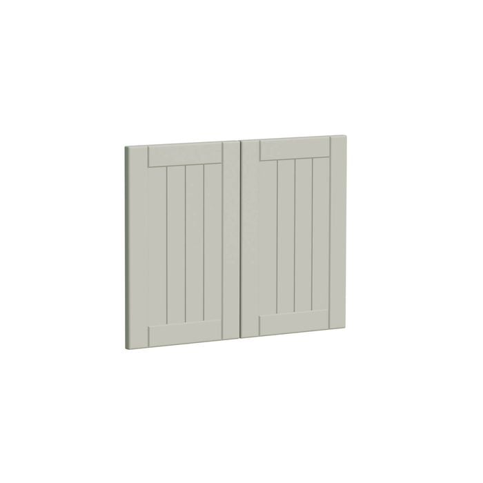 Kaboodle 600mm Pistachio Country Farmhouse Sink Doors - 2 Pack
