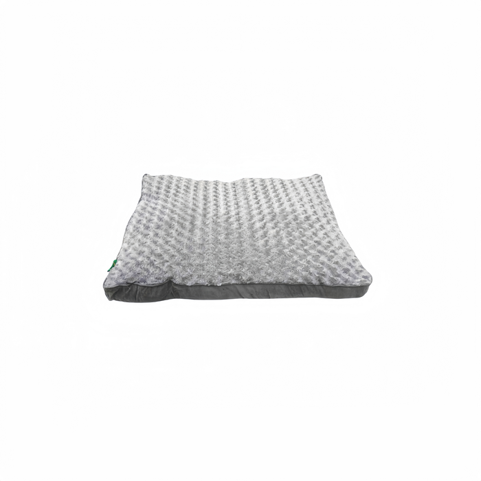 Yes4pets Medium Dog Puppy Pad Bed Kennel Mat Cushion Bed 85 X 60 Cm Blue / Grey