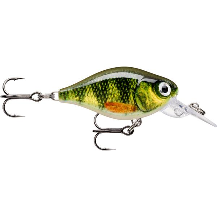 Rapala XLight Finesse Crank Mid Runner Hard Body Fishing Lure Live Perch