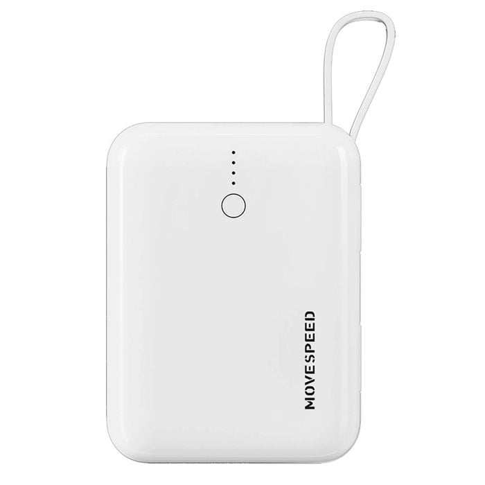MOVE SPEED Mini Power Bank 10000mAh 22.5W - White