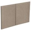 Kaboodle 900mm Raw Board Country Rangehood Doors - 2 Pack