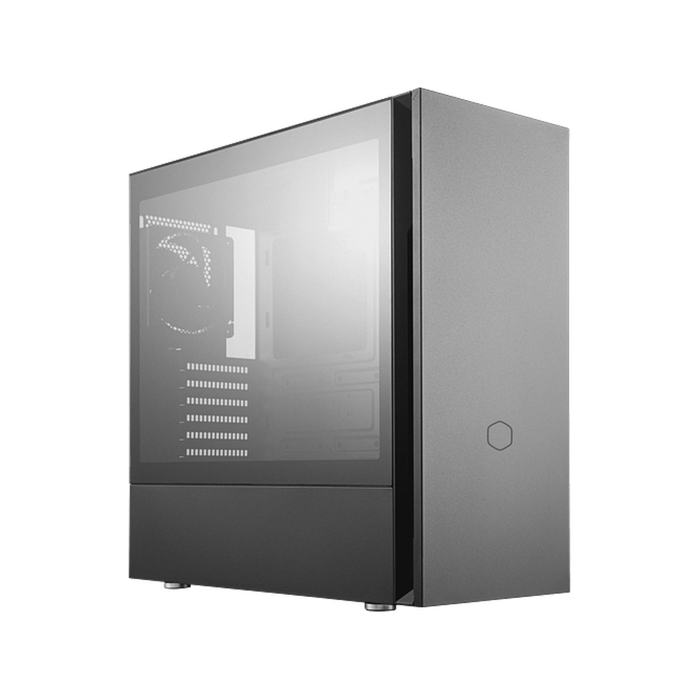 Cooler Master Silencio S600 Atx Tempered Glass Mid Tower - Black [mcs-s600-kg5n-s00]