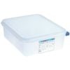 Araven Gastronorm Containers With Lids Polypropylene 1/2 Gn 100mm 4 Pack Food Storage Commercial Kitchen Storage