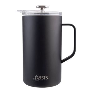 Oasis Stainless Steel Double Wall Insulated Coffee Press 8 Cup