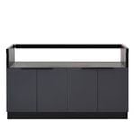 AlfrescoPlus 1530mm Cadet Grey BBQ Module and Air Frame