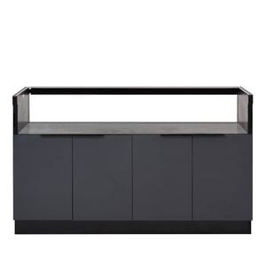 AlfrescoPlus 1530mm Cadet Grey BBQ Module and Air Frame