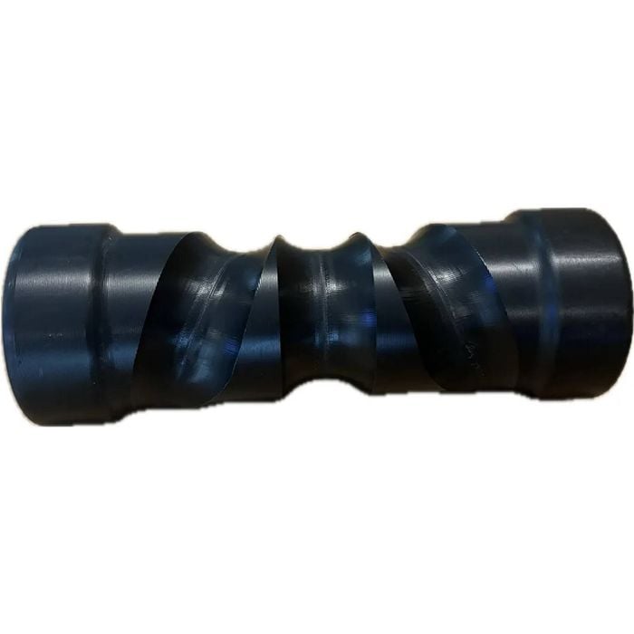Roxom 8″ Self Centering Keel Roller Black