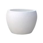 Northcote Pottery X-Large White Precinct Lite Moon Garden Pot