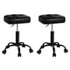 ALFORDSON Salon Stools All Black 2X