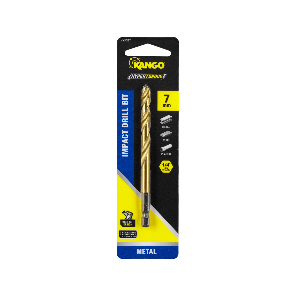Kango 7mm Hypertorque Impact HSS Drill Bit - Bunnings New Zealand